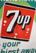 画像2: dp-181203-10 7up / 1963 Metal Sign (2)