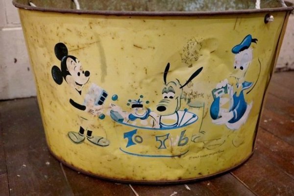 画像2: ct-181203-54 Walt Disney / Vintage Toy Tub