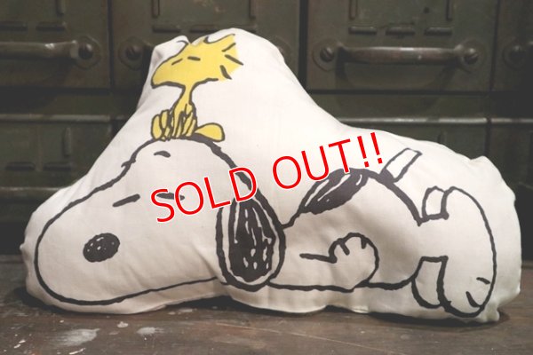 画像1: ct-181203-56 Snoopy / 1990's Cushion