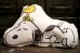 画像1: ct-181203-56 Snoopy / 1990's Cushion (1)