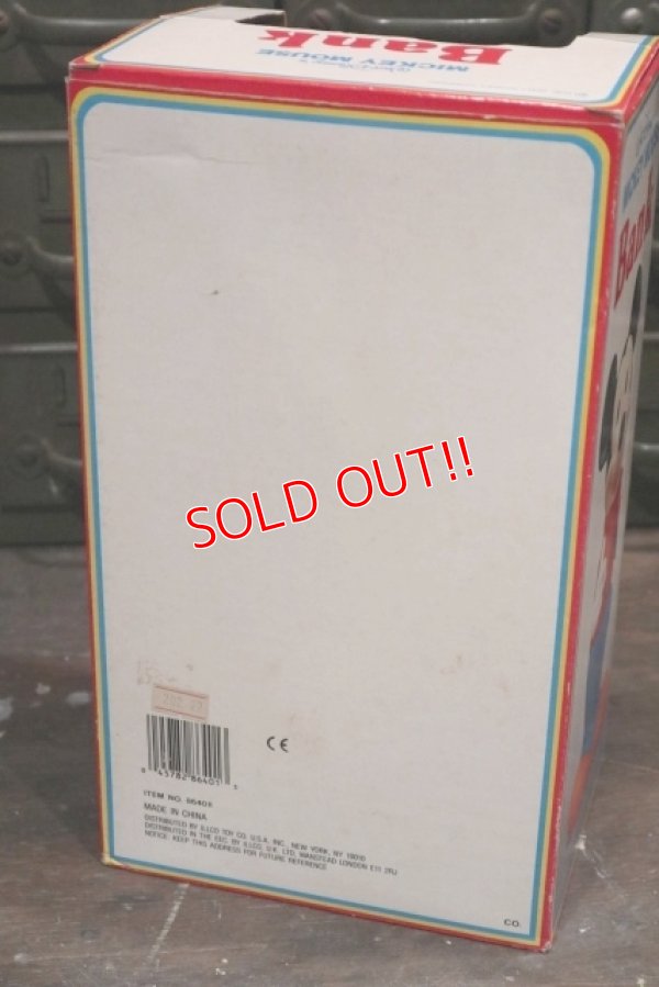 画像6: ct-181203-37 Mickey Mouse / ILLCO Toy 1980's Coin Bank (Box)