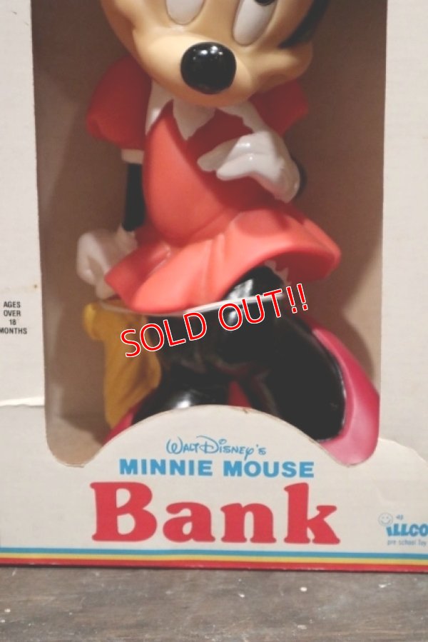 画像3: ct-181203-38 Minnie Mouse / ILLCO Toy 1980's Coin Bank (Box)