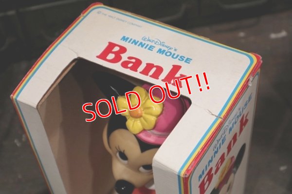 画像7: ct-181203-38 Minnie Mouse / ILLCO Toy 1980's Coin Bank (Box)