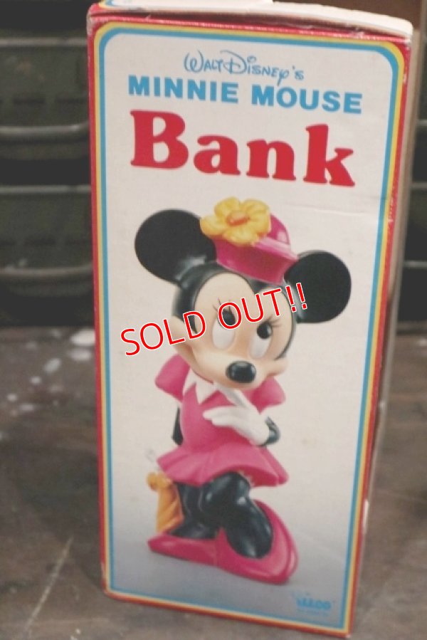画像5: ct-181203-38 Minnie Mouse / ILLCO Toy 1980's Coin Bank (Box)