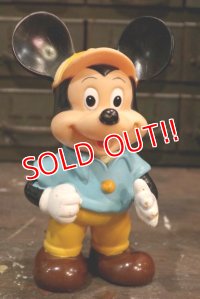ct-181203-22 Mickey Mouse / 1980's Rubber Doll "JAPAN"