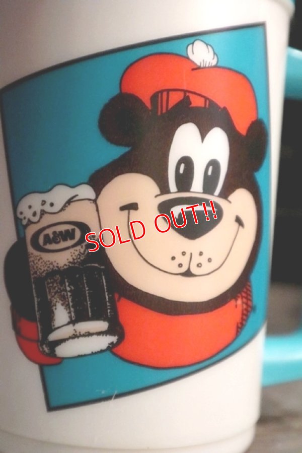 画像2: ct-181203-73 A&W / Great Root Bear 1990's Plastic Mug