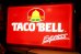 画像1: dp-181203-19 TACO BELL / 1980's Lighted Store Sign (1)