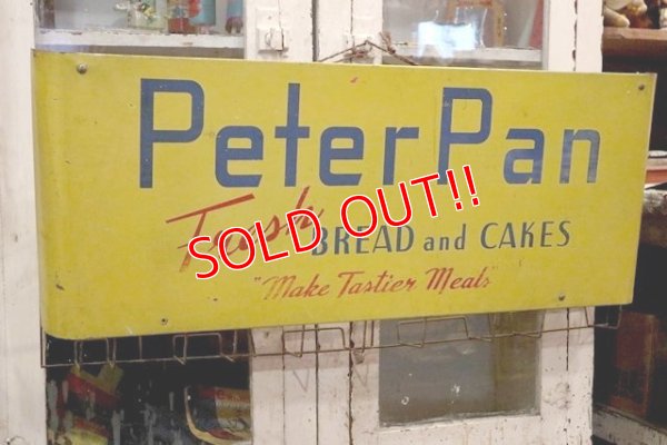 画像1: dp-181203-20 Peter Pan Bread & Cakes / Vintage Metal Sign