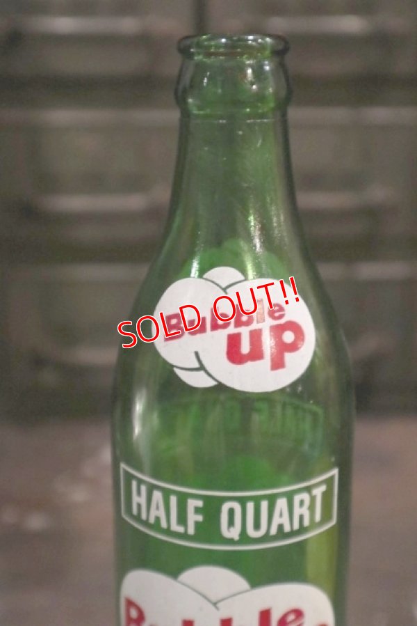 画像2: dp-190101-03 Bubble Up / 1960's Half Quart Bottle