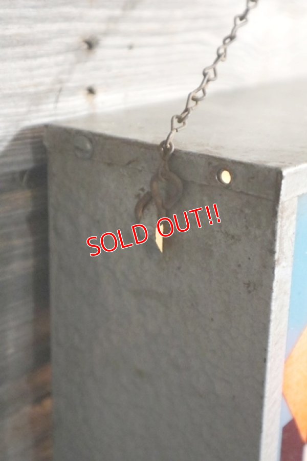 画像9: dp-190101-12 CAT'S PAW CAT-TEX / 1950's Advertising Lighted Clock