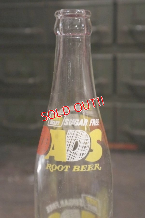 画像5: dp-190101-07 Diet DAD'S Root Beer / 1970's 16FL.OZS Bottle