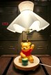 画像1: ct-180501-03 Winnie the Pooh / 1970's Nursery Light (1)