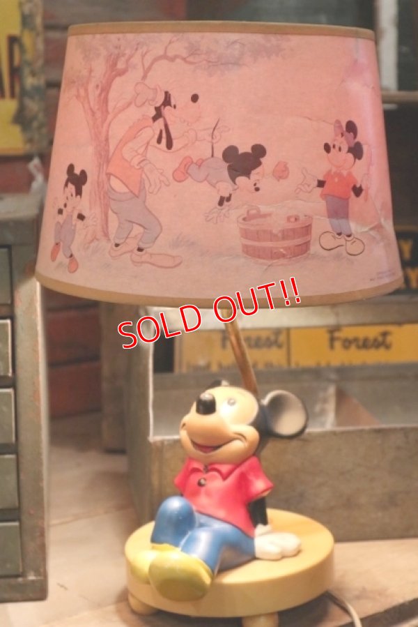 画像1: ct-190101-02 Mickey Mouse / 1980's Nursery Light