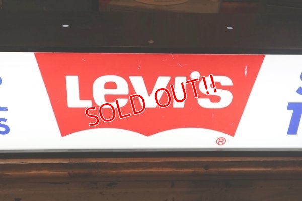 画像1: dp-190101-16 Levi's / Store Display Lighted Sign 