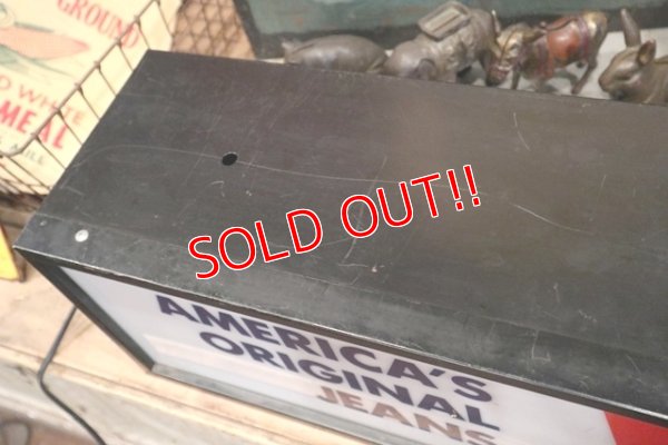 画像5: dp-190101-16 Levi's / Store Display Lighted Sign 