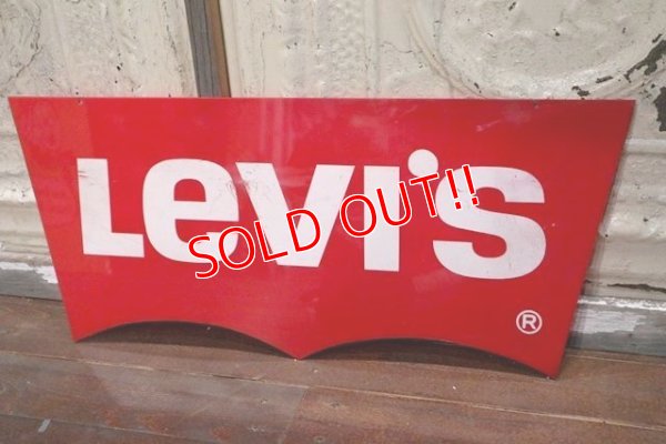 画像4: dp-190101-21 Levi's / 1980's〜Store Display Plastic Sign