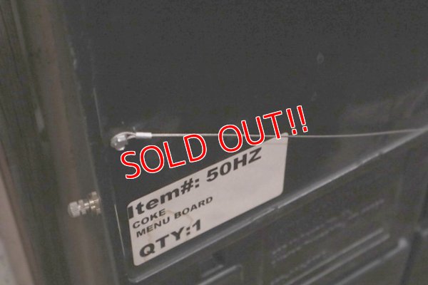 画像12: dp-190101-20 Coca Cola / 2000's Lighted Menu Board Sign