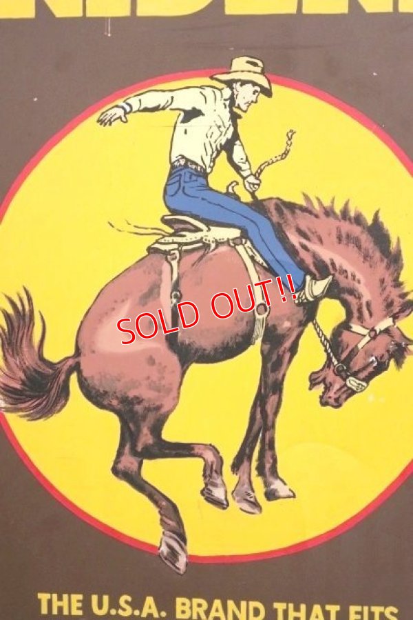 画像3: dp-190101-18 Lee Riders / 1980's(?) Metal Sign