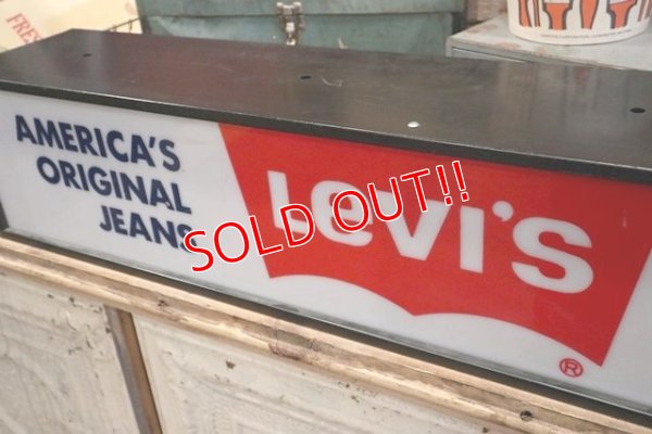 画像4: dp-190101-16 Levi's / Store Display Lighted Sign 