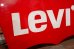 画像2: dp-190101-21 Levi's / 1980's〜Store Display Plastic Sign (2)