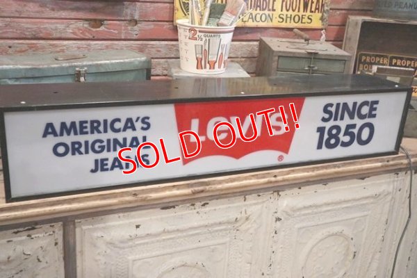 画像3: dp-190101-16 Levi's / Store Display Lighted Sign 