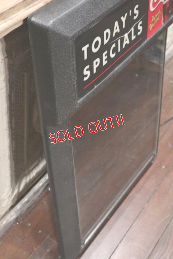 画像10: dp-190101-20 Coca Cola / 2000's Lighted Menu Board Sign