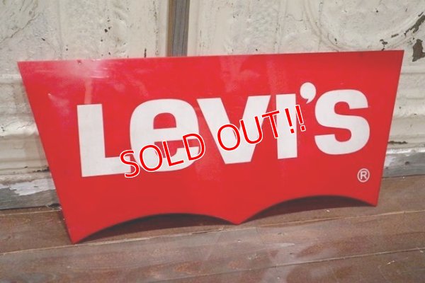 画像1: dp-190101-21 Levi's / 1980's〜Store Display Plastic Sign