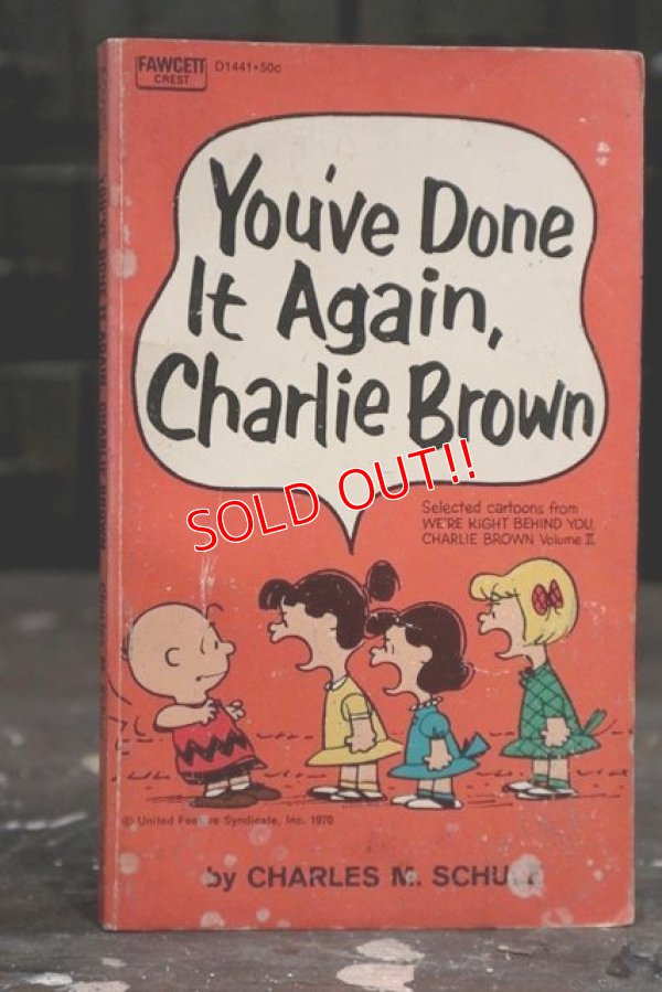 画像1: ct-181203-77 PEANUTS / 1970 Comic "You've Done It Again,Charlie Brown"