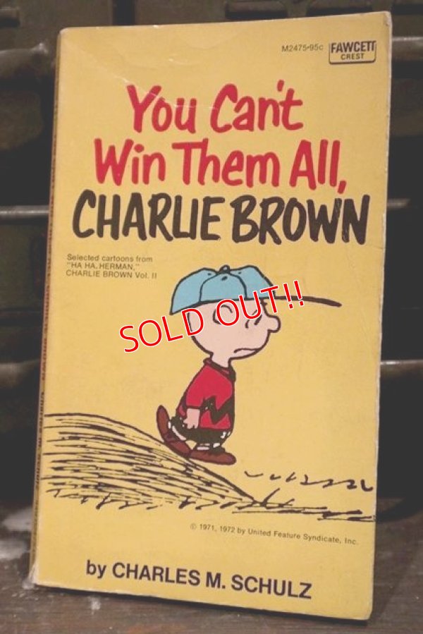 画像1: ct-181203-77 PEANUTS / 1975 Comic "You Can't Win Team All, Charlie Brown"