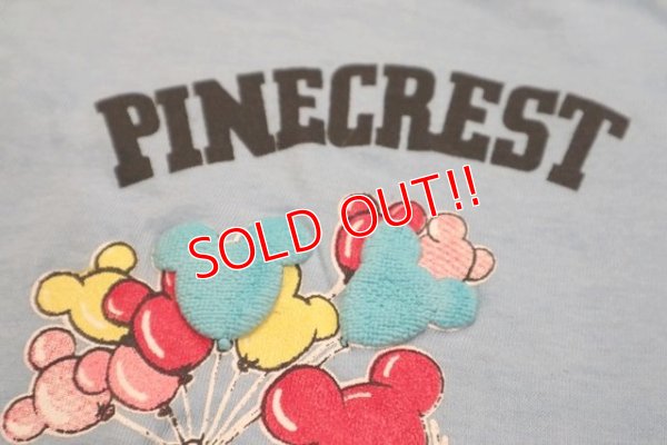 画像4: ct-190101-15 Mickey Mouse & Minnie Mouse / PINECREST SCHOOL 1980's Kid's T-Shrit