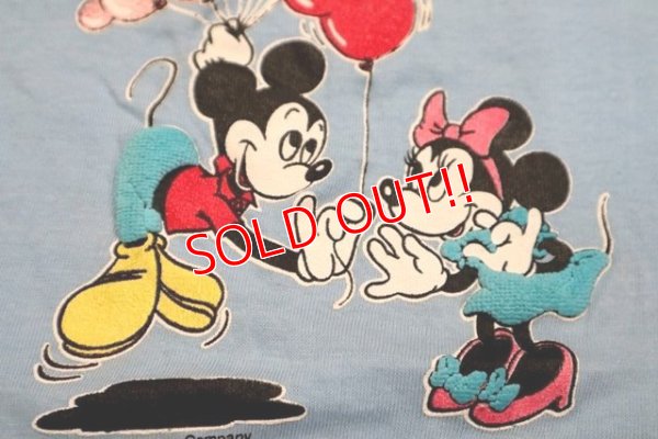 画像3: ct-190101-15 Mickey Mouse & Minnie Mouse / PINECREST SCHOOL 1980's Kid's T-Shrit