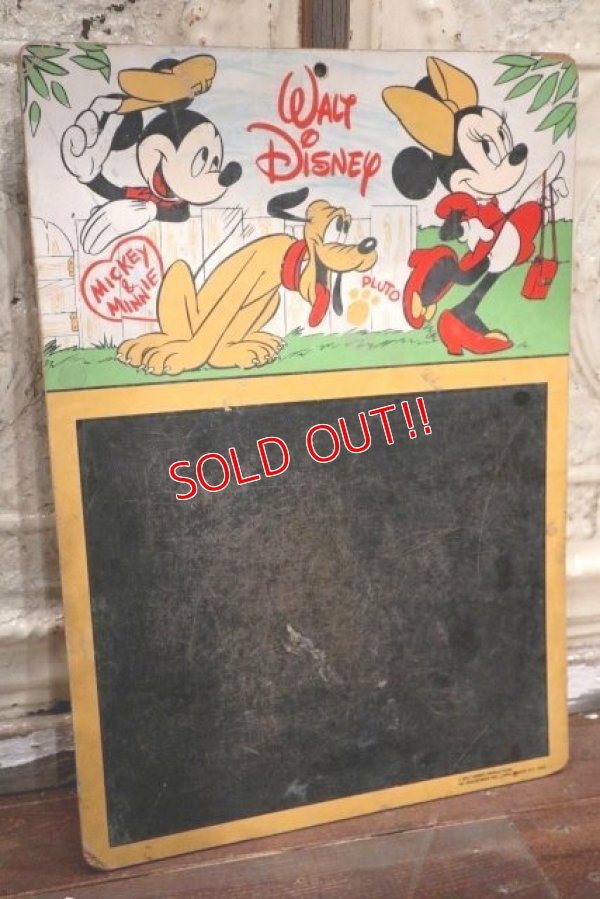 画像1: ct-190101-25 Walt Disney / 1960's-1970's Chalk Board