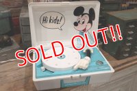 ct-190101-20 Mickey Mouse / General Electric 1960's-1970's Record Player