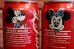 画像2: ct-190101-26 Mickey Mouse & Minnie Mouse / 1980's Coca Cola Classic Can Set (2)