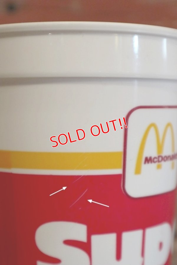 画像6: dp-190101-22 McDonald's / 1988 Super Size Plastic Cup
