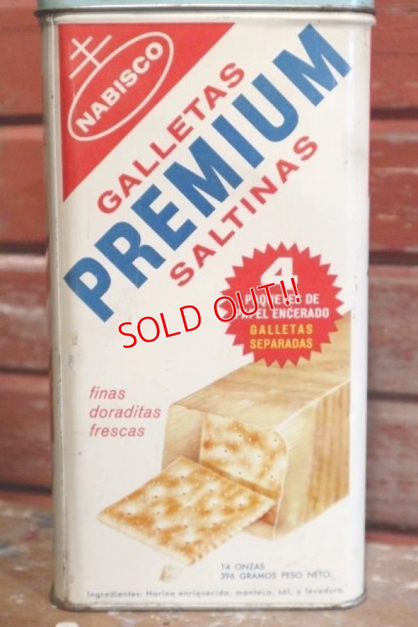 画像3: dp-190101-25 Nabisco / Premium SaltineCrackers 1960's-1970's Tin Can