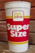 画像1: dp-190101-22 McDonald's / 1988 Super Size Plastic Cup (1)