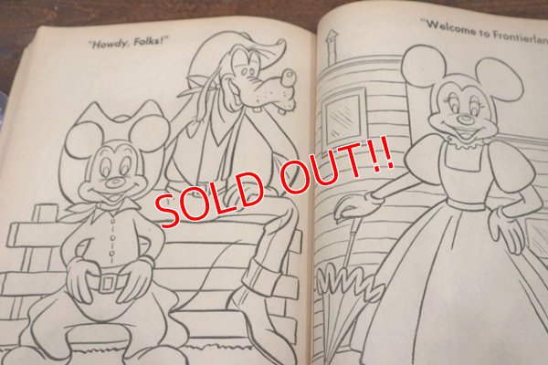 画像9: ct-190101-35 Mickey Mouse Club / 1957 Coloring Book