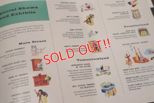 画像7: ct-190101-32 1950's-1960's Walt Disney's Guide To Disneyland