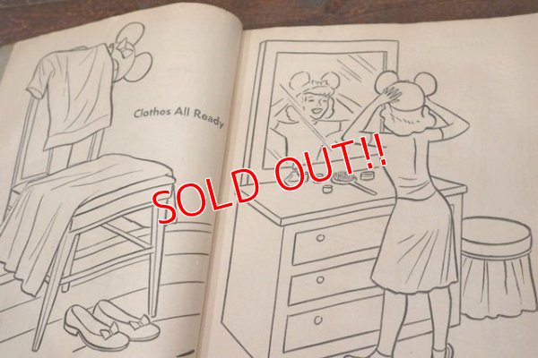 画像4: ct-190101-35 Mickey Mouse Club / 1957 Coloring Book