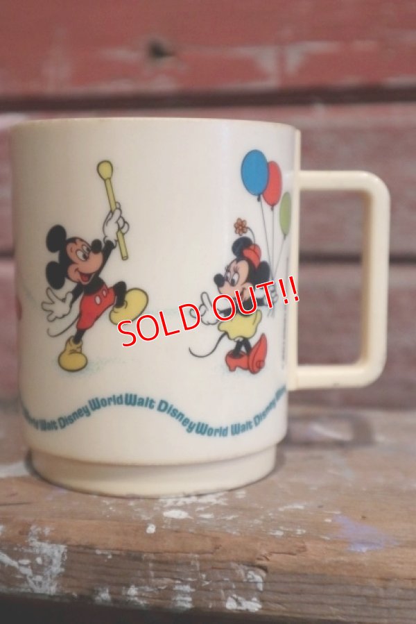 画像1: ct-190101-49 Walt Disney World / 1970's Plastic Mug