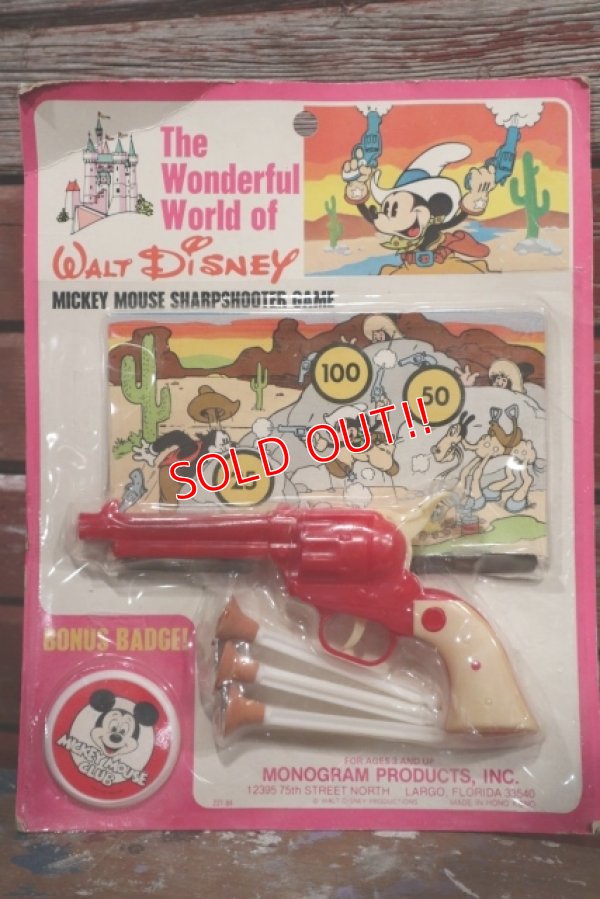 画像1: ct-190101-42 Walt Disney's / 1960's Mickey Mouse Sharpshooter Game