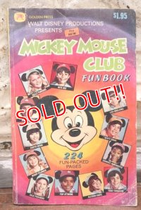 ct-190101-36 teh New Mickey Mouse Club / 1970's Fun Book