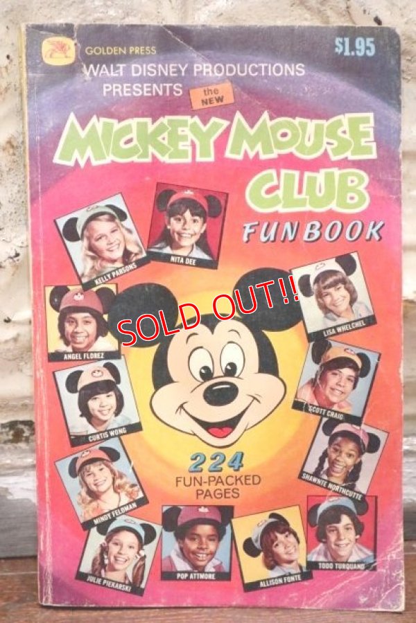 画像1: ct-190101-36 teh New Mickey Mouse Club / 1970's Fun Book