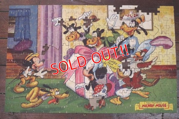 画像2: ct-190101-44 Walt Disney's / 1950's Jig Saw Puzzle