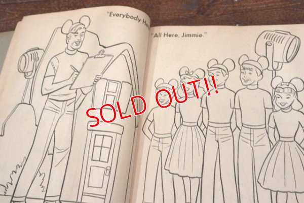 画像5: ct-190101-35 Mickey Mouse Club / 1957 Coloring Book
