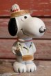 画像1: ct-1902021-06 Snoopy / 1980's Vinyl Squeak Toy "Indian" (1)