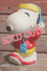 ct-1902021-07 Snoopy / Danara 1980's Squeeze Toy "Jogging"