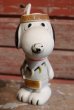 画像2: ct-1902021-06 Snoopy / 1980's Vinyl Squeak Toy "Indian" (2)