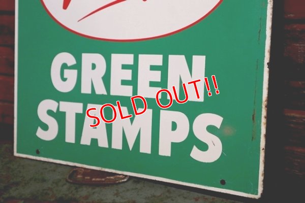 画像8: dp-190201-02 Thrifty Green Stamp / 1960's W-side Metal Sign